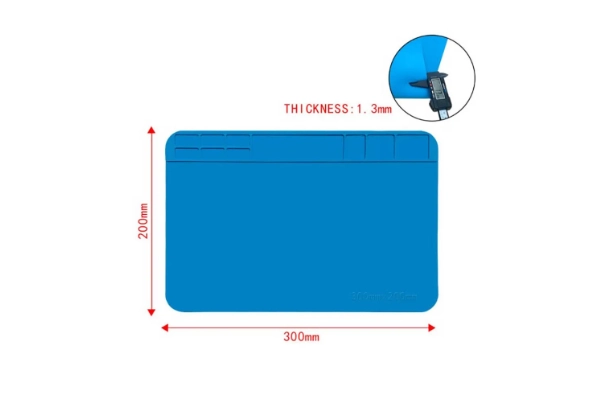 Heat Resistant Soldering Station Silicon Mat